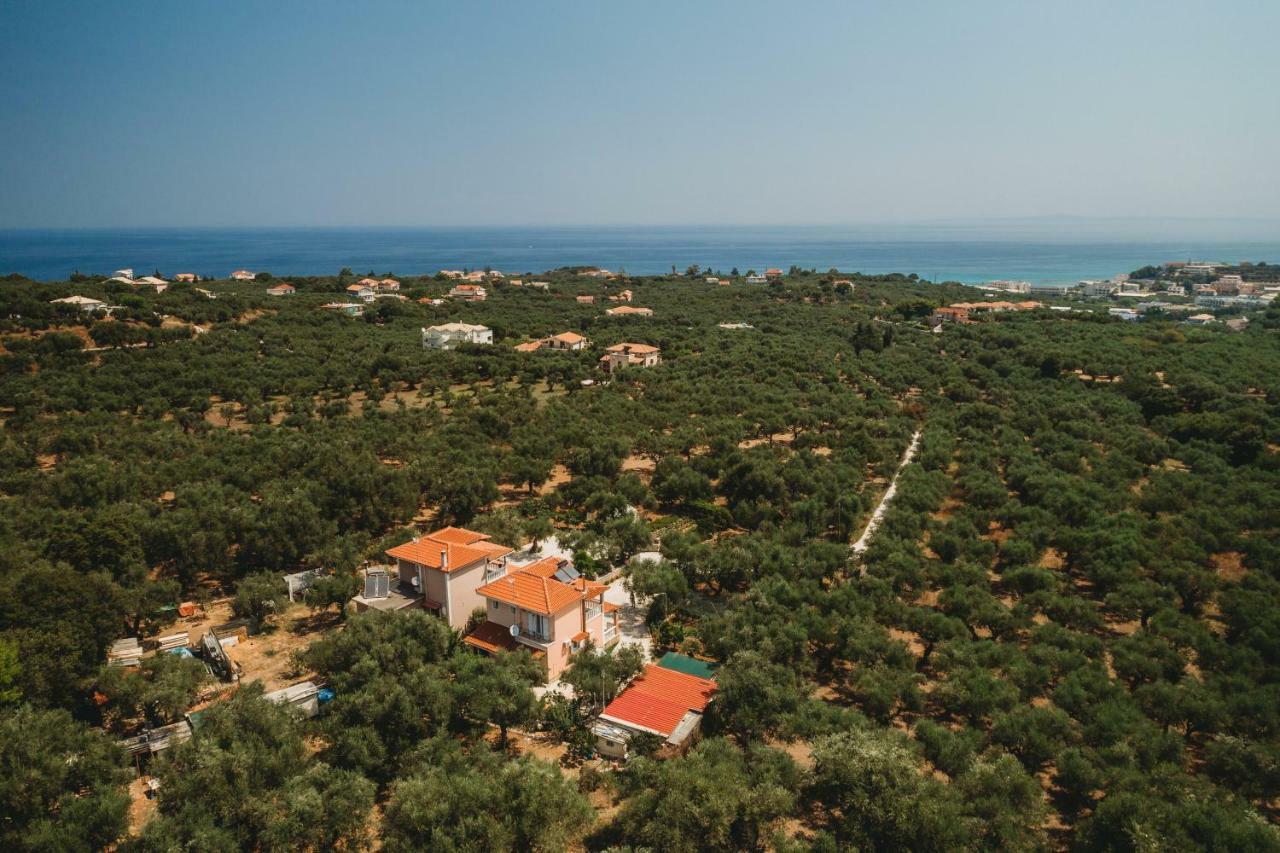 Villa Rosa 3 Bedroom With Sea View Трагакі Екстер'єр фото